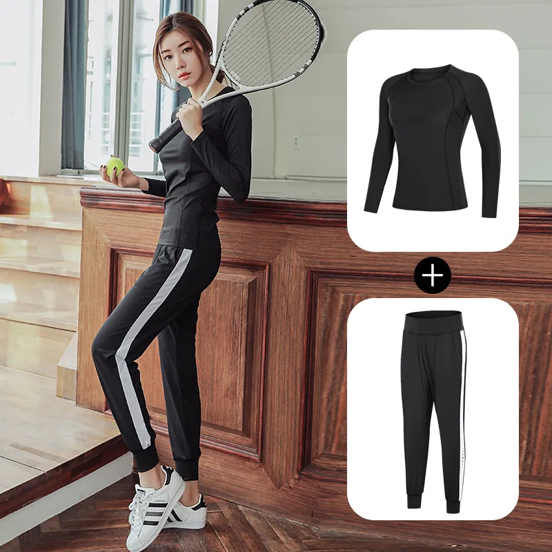 

Women's 2019 New Style Yoga Clothes Suit Female Sports Gym Running Autumn & Winter Summer Morning Run