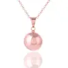 Ball Necklace Brilliant Pregnancy Bola Pendant Necklace Mother 4