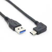 מסוג c USB 1M 3.0 מסוג A זכר ל USB3.1 מסוג C זכר USB Data Sync Charge טבורי כבל מתאם Connector (5)