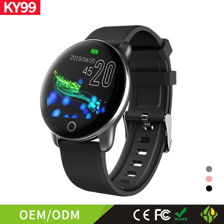 

KY99 Bluetooth 4.0 Sport Smart Watch Fitness Tracker Smart Bracelet for Men Woman Blood Pressure Smartwatch IP67 Waterproof