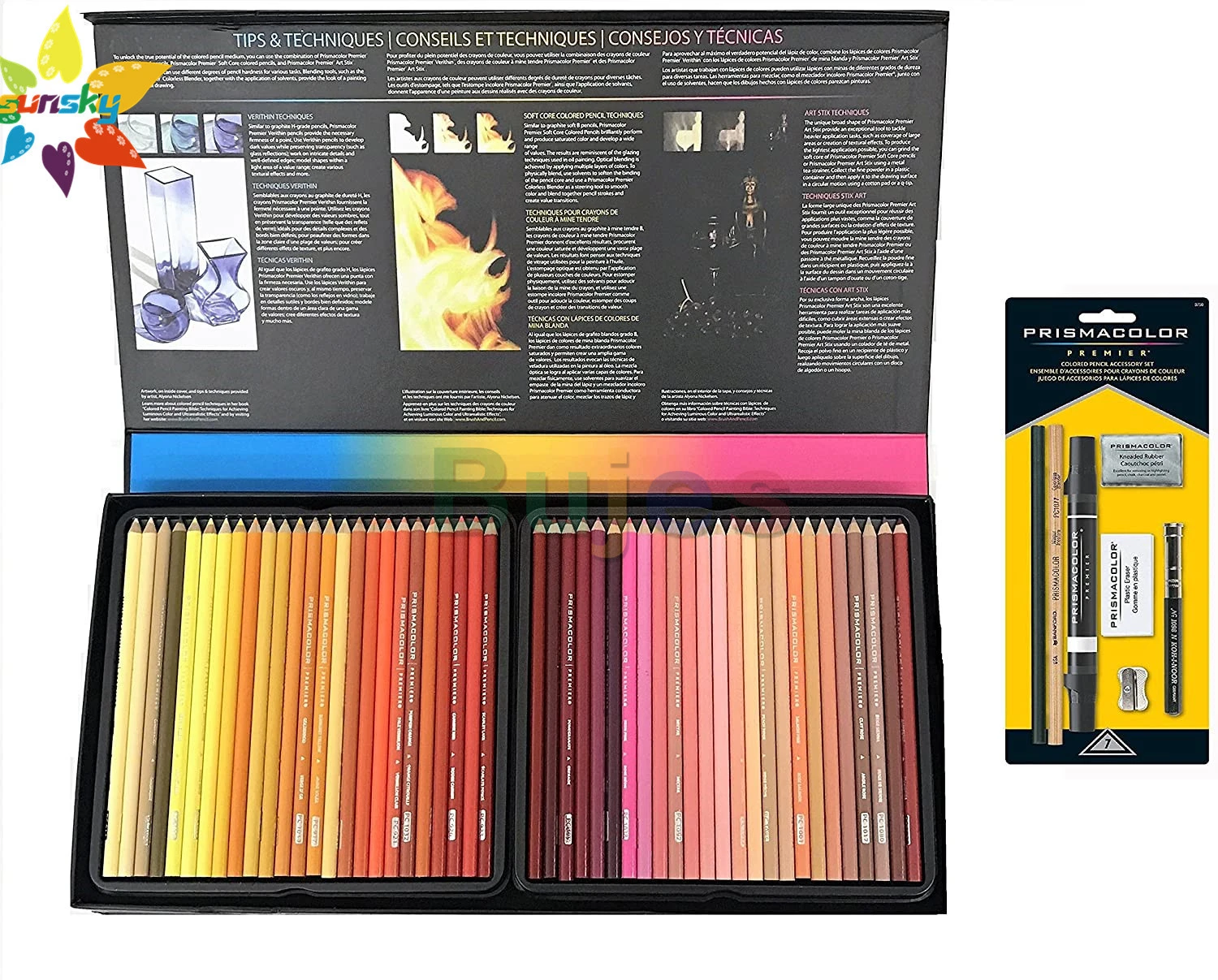 Prismacolor Premier Colored Pencils, Soft Core, 150-Count ...