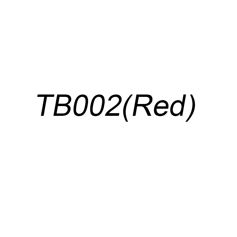 TB001& TB002 - Цвет: TB002-Red
