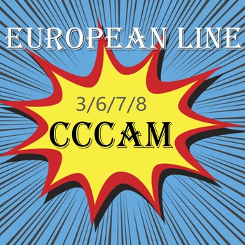 

New Stable Europe Cccam for 1 year Server Portugal Germany cccam cline Spain For DVB-S2 HD Satellite TV Receiver freesat V7 Nova