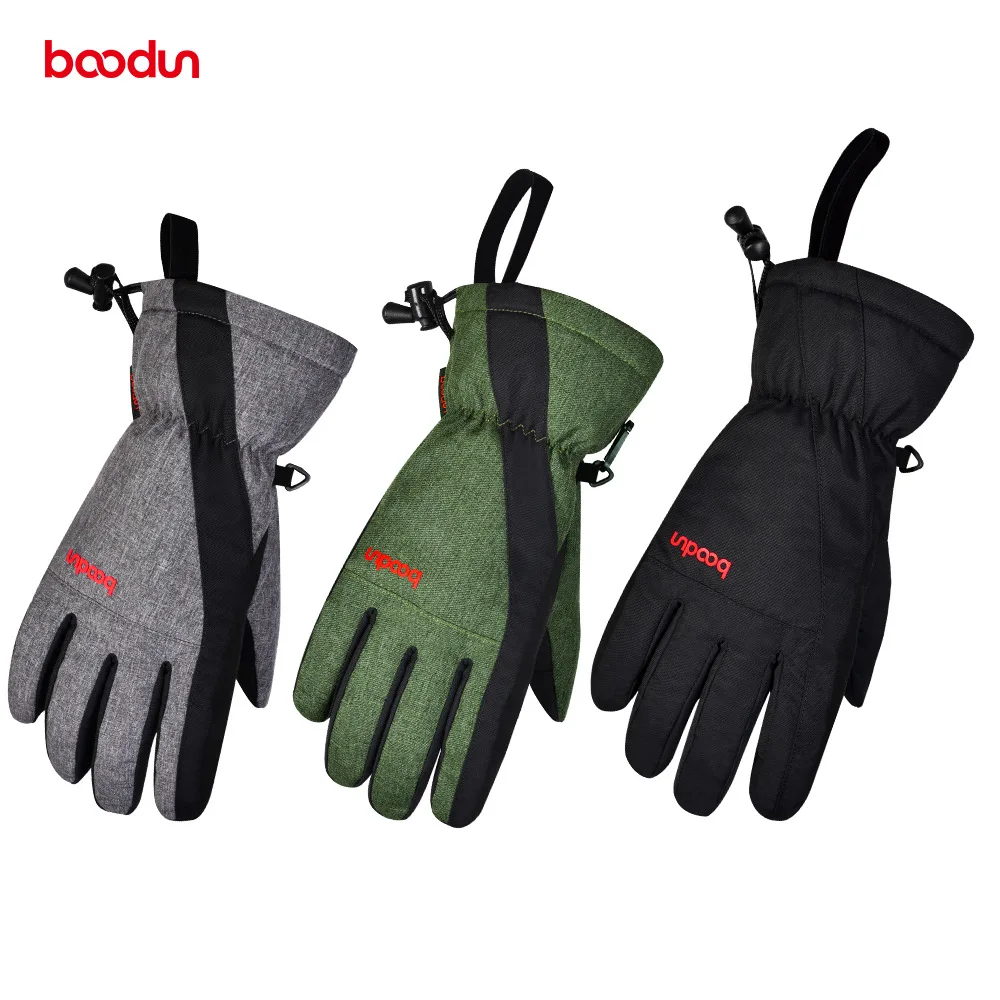 

Outdoor Winter Men And Women Waterproof Touch Screen Warm Gloves Windproof Wear-Resistant Anti-slip Full Finger Cycling Sports S