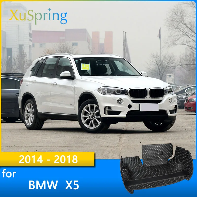 Коврик для багажника автомобиля подкладка груза BMW X5 2014 2015 2016 2017 2018 прочная Задняя