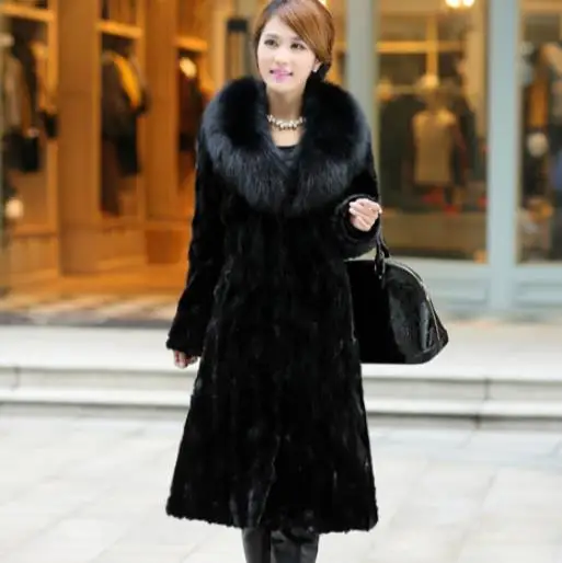 Manteau femme hiver 2020 зимнее женское пальто из искусственного меха норки Меховая куртка