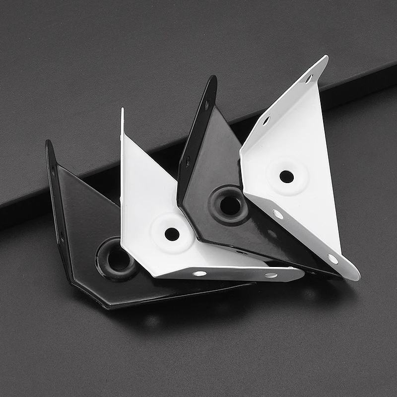 

10pcs Thicken Furniture Corner Brackets Angle Fastener Fasten connector Hardware Accessories