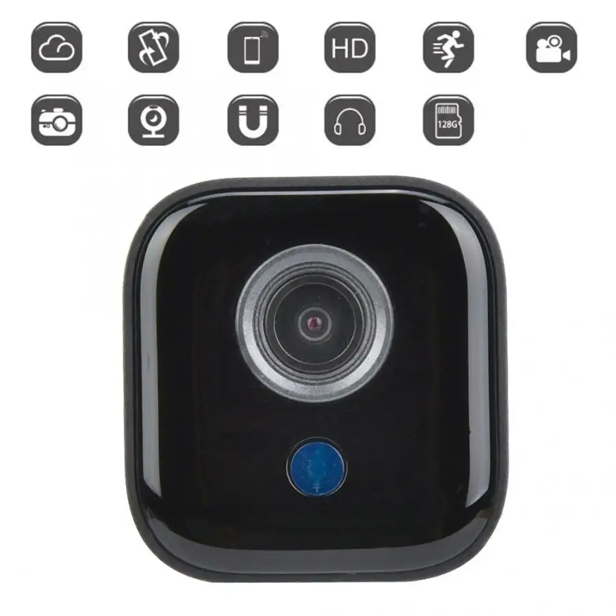 Мини HD wifi 1080P камера DV 30FPS 16:9 IP видеокамера с обнаружением движения инфракрасного ночного видения