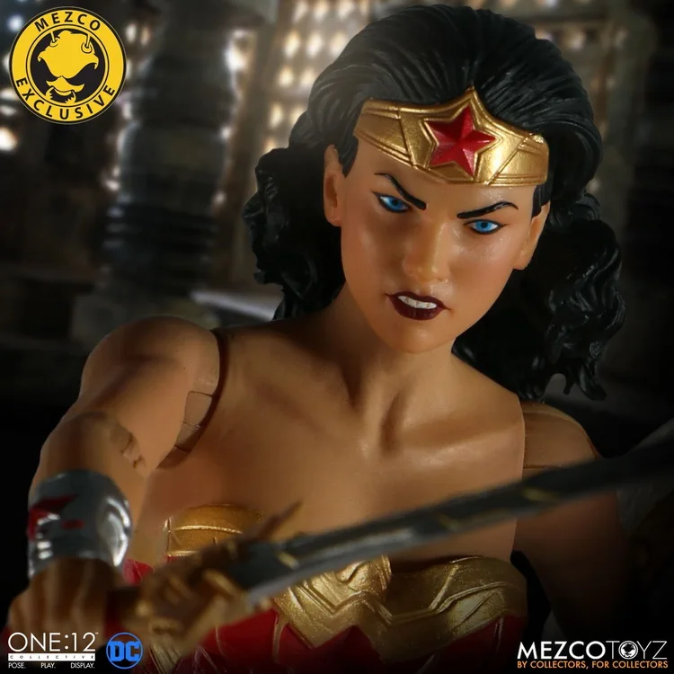 Ant Mezco Toyz one: 12 DC Justice League Wonder Woman PX Ограниченная серия модель фигурки Куклы