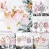 FENGRISE Merry Christmas Decorations For Home 2022 Christmas Angel Doll Xmas Navidad Noel Gifts Christmas Ornament New Year 2022 ► Photo 3/6