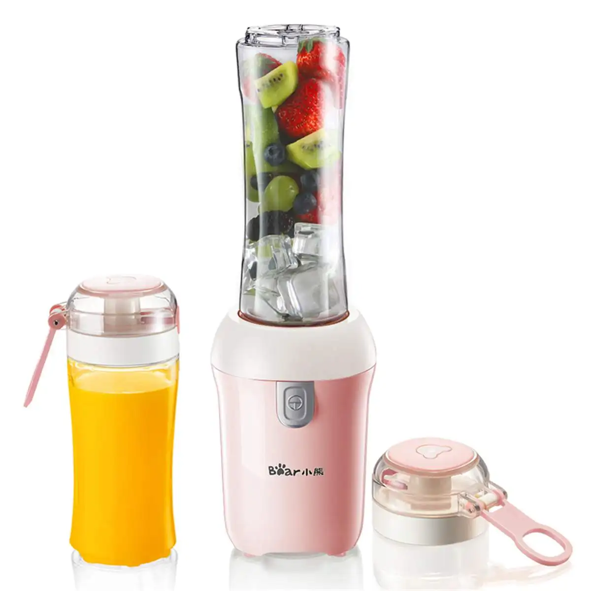 

Portable Electric Fruit Juicer Home USB Rechargeable Smoothie Maker Blenders Machine Sports Bottle Juicing Cup