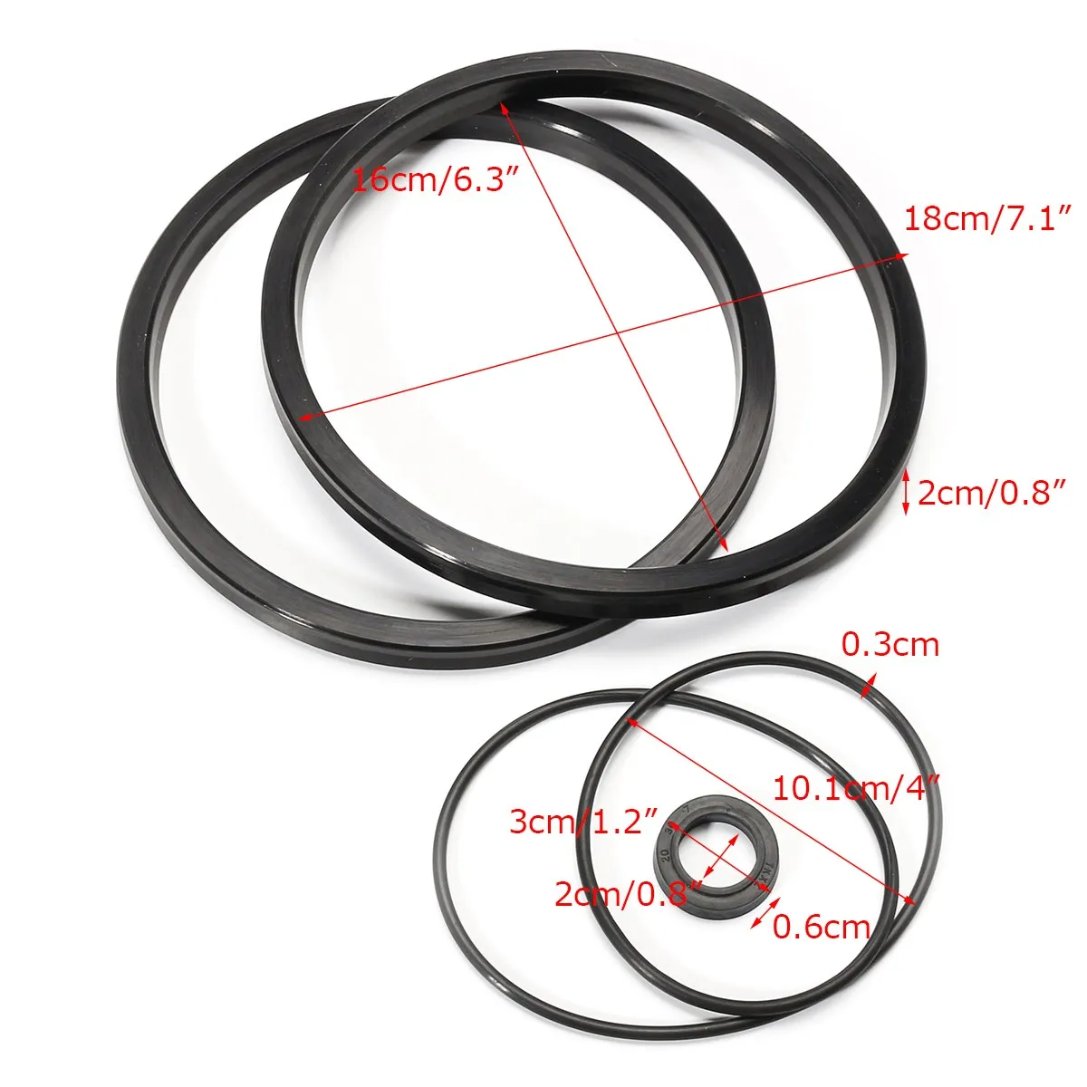 One set Rubber Seal Bead Breaker Loosener For Ranger RX850 RX950 Tire Changer Machine