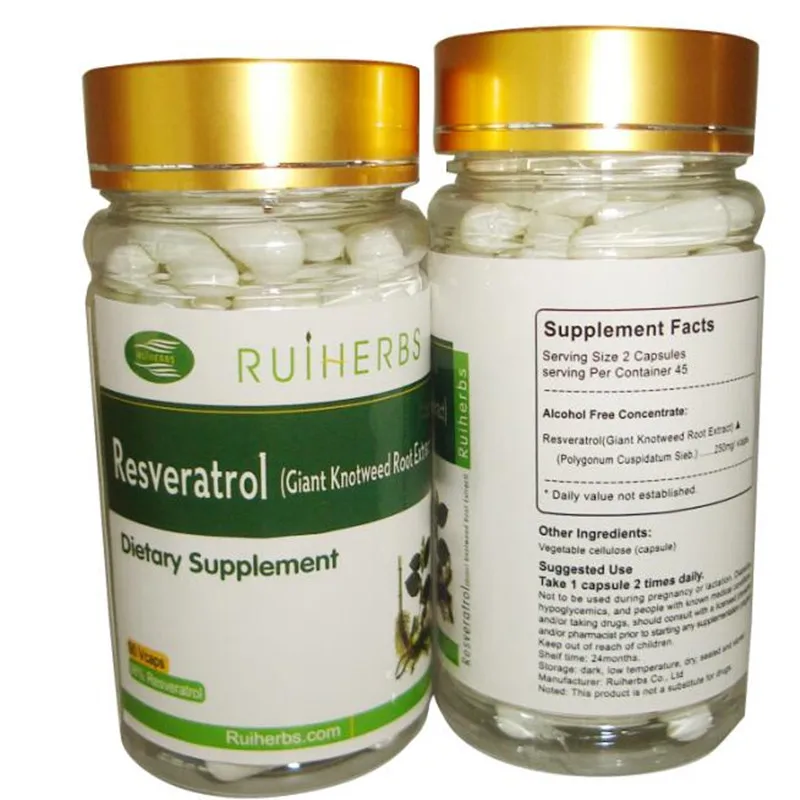 

(3Bottle /270Counts), High Purity 98% Resveratrol Capsule Max Strength Antioxidant, Anti-Aging free shipping