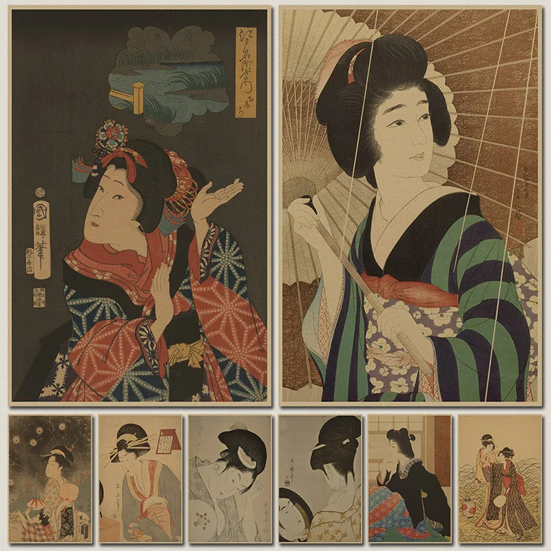 Алмазная живопись новый продукт Ukiyo-e горничная в японском стиле 5D алмазы