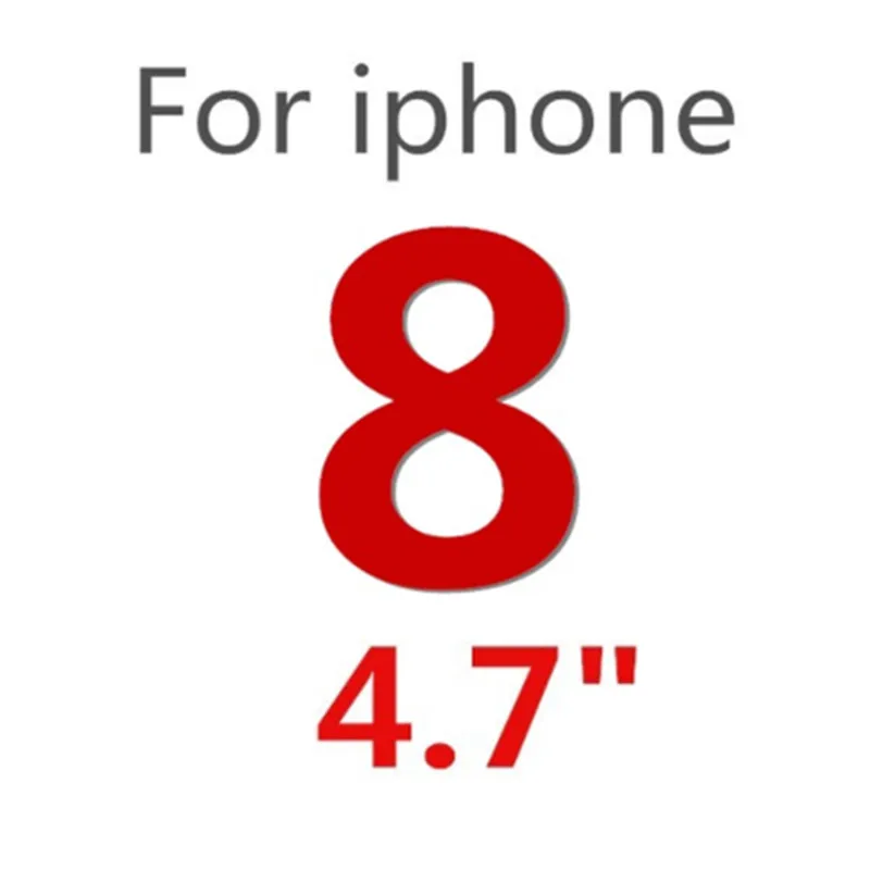 i8 (4.7inch) Без отпечатков пальцев протектор экрана для iphone 8 7 6s X XR XS Max матовое закаленное стекло на iphone 6 6s 7 8 plus 5s se защитная пленка - Цвет: i8 (4.7inch)