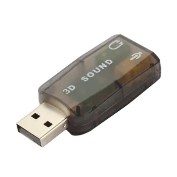 

USB2.0 Audio Headset Headphone Earphone Mic Microphone Jack Converter Adapter with Dynamic surround background sound effect