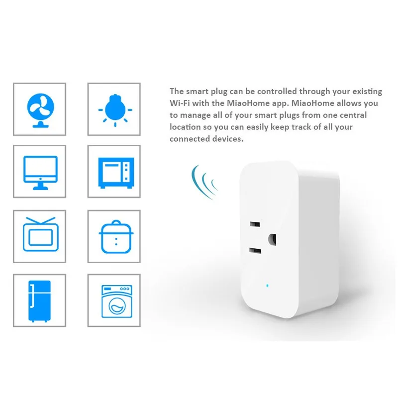 ZUCZUG 10A 110-240V Wifi Smart Switch U.S. Socket Mobile Remote APP Control Timing Switch Home For Voice Control Light Switch
