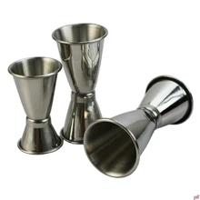 3 размера Jigger один двойной удар коктейль вино короткие мерные чашки напиток бар Вечерние