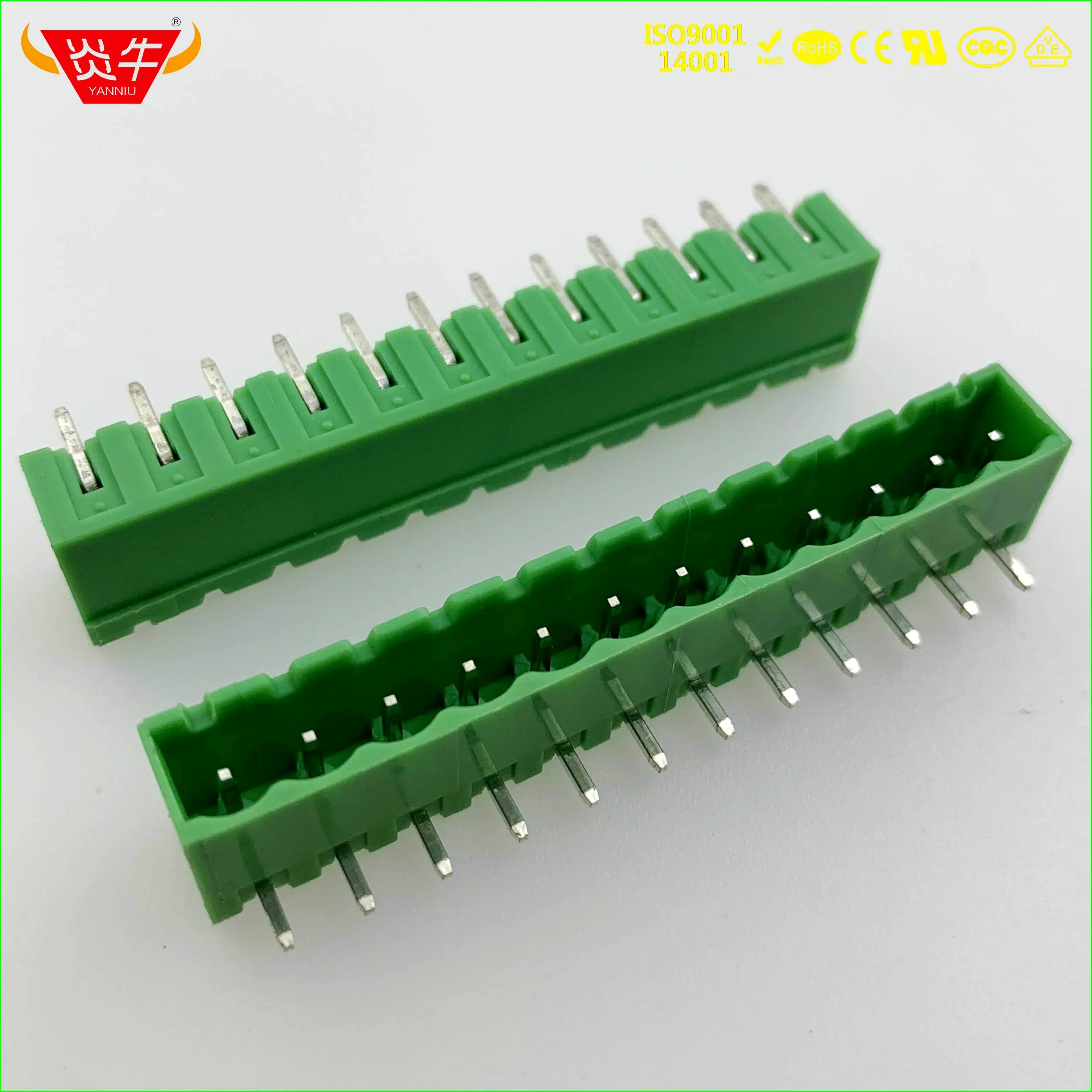 KF2EDGRC 5,08 2 P~ 12P разъем печатной платы штепсельный блок 2EDGRC 5,08 мм 2PIN~ 12PIN MSTBA 2,5G 1757242 PHOENIX контакт DEGSON - Цвет: 2EDGRC-5.08-12P