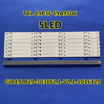 

100% new Led bar light For TCL 49P3F 49A950C GIC49LB29-3030F2.1-V0.1-2016120