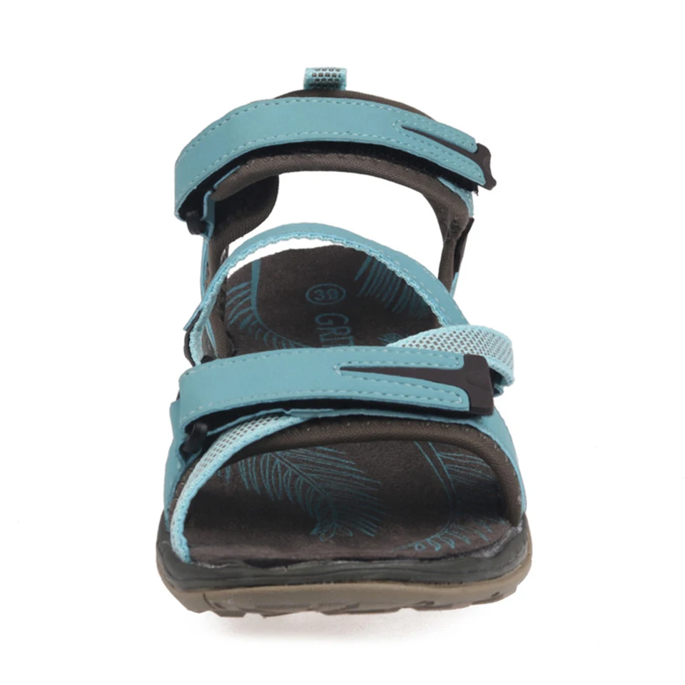 GRITION/пляжные сандалии; женские летние уличные сандалии на плоской подошве; женская обувь с открытым носком; коллекция года; легкие дышащие прогулочные сандалии
