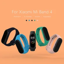 NILLKIN для Xiaomi Mi Band 4 ремешок силиконовый ремешок для Xiaomi Mi Band 4 global сменный Браслет Для Xiaomi band 4 smart(China)