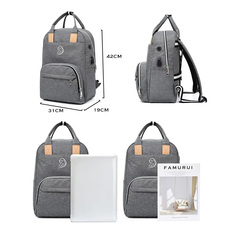 Large Baby Diaper Bag Backpack Organizer Baby Stroller Bag Maternity Bag For Mother Handbag Nappy Bags Diaper Backpack