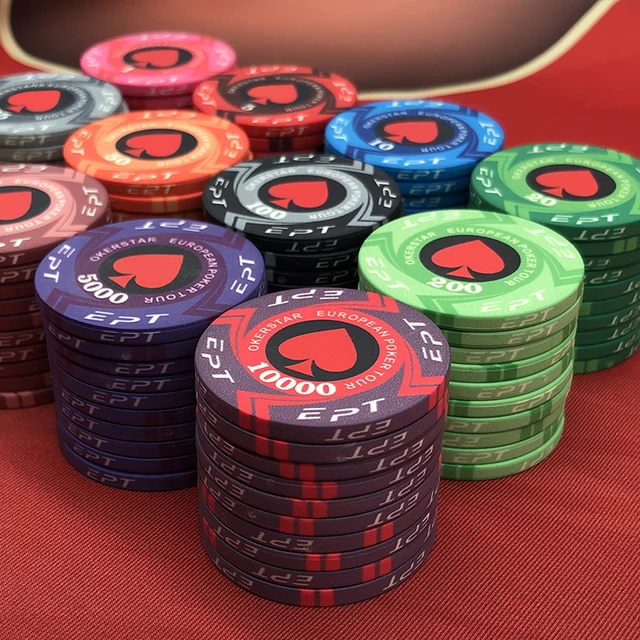 Jetons de Poker Ept - lot de 25 pièces