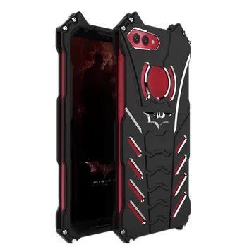 

Luxury Batman Kickstand Shockproof Case For Huawei Honor V9 V10 Aluminum Bumper Skin Armor Metal Back Cover for Honor V9 V10