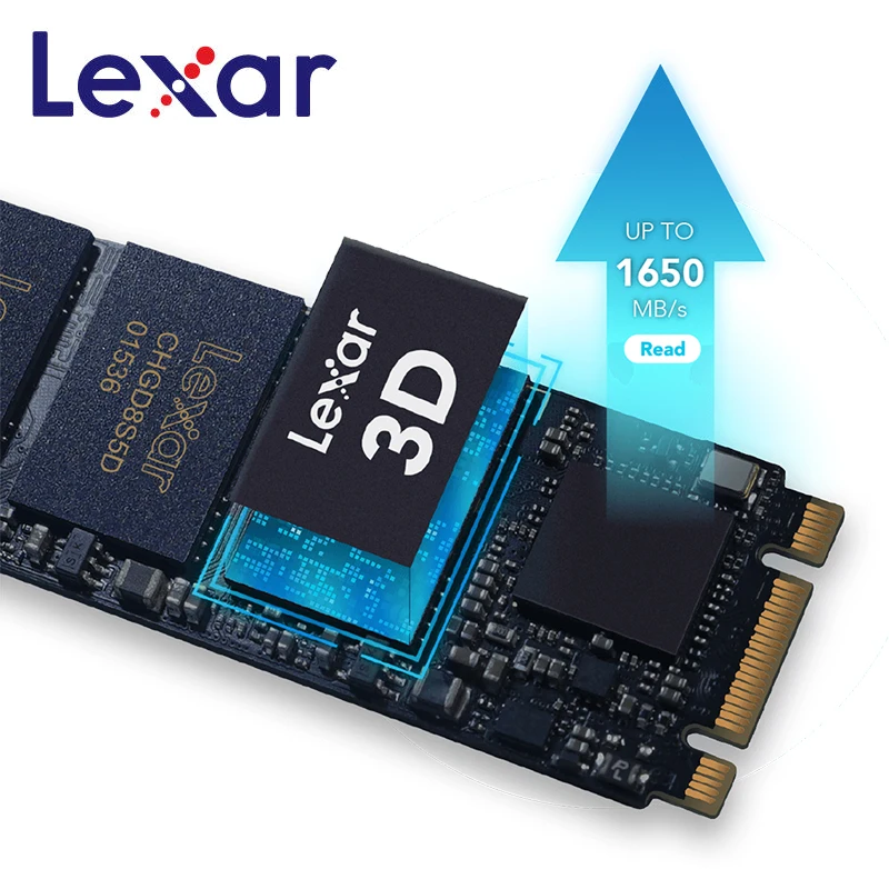 Lexar NM500 M.2 2280 Накопитель SSD с протоколом NVME жесткий диск 256 ГБ 512 128 внешний