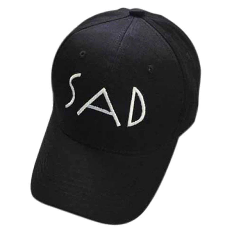 Черный Наружная Беговая солнцезащитная Кепка, Спортивная Кепка Snapback Strapback шляпа черная печатная буква cap - Цвет: Черный