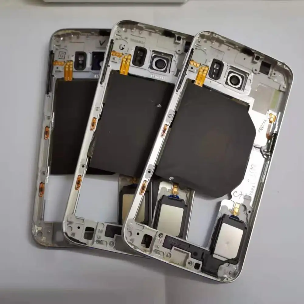 Средняя рамка для samsung Galaxy S6 G920 SM-G920F практическая практика ремонт старых вещей