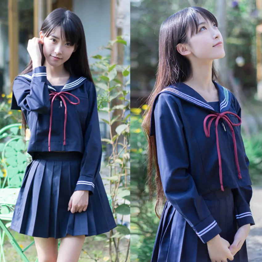 2020 Японский Корейский стиль Kawaii Girls JK костюм для старшей школы Униформа девушек