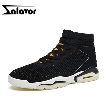 

ZALAVOR Fashion Men Sneakers Breathable Keep Fit Men Vulcanized Shoes Platform Cushion Men Flat Casual Shoes Size 39-44