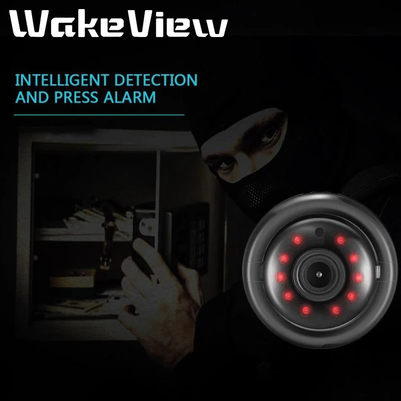 WakeView Cloud Wireless IP Camera Intelligent Auto Tracking of Human Home Security Surveillance CCTV Network WiFi Camera