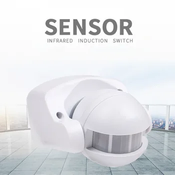 

Passive Infrared Sensor Easy Install Garages Balconies Time Delay Doorways Wired Integrated Motion Detector Switch Universal