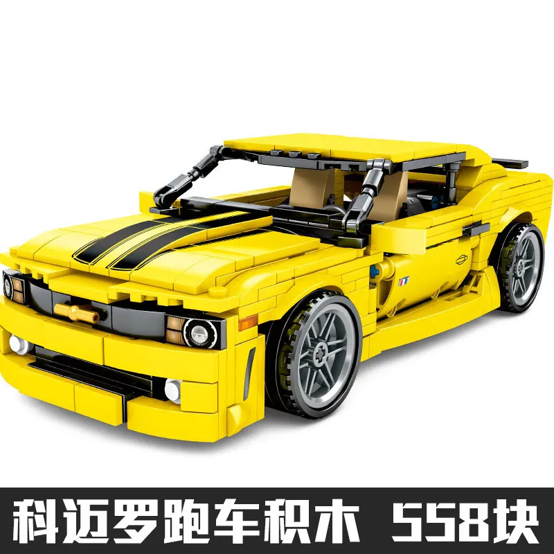 Moc Technic Chevrolet Camaro ZR1 модель Машинки Игрушки Классический Спортивный скоростной автомобиль строительные блоки наборы кирпичей игрушки Совместимые 42093