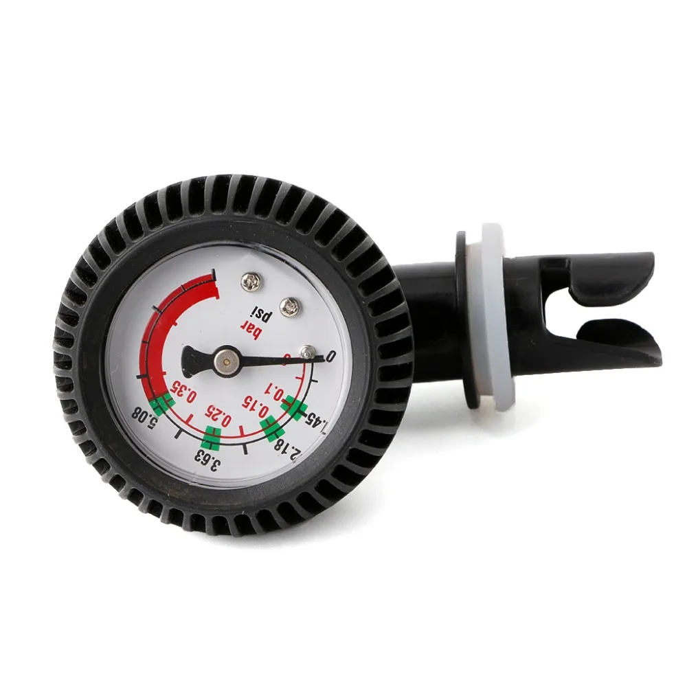 Air Pressure Gauge Thermometer Connectors For Inflatable Boat Kayak Raft Surfing 