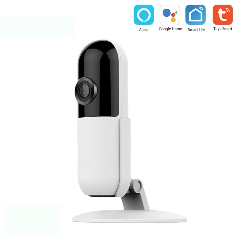 WiFi IP Camera HD1080P Home Security Mini CameraTuya Smart Life Night Vision Infrared Two Way Audio With Google Echo/Amazon Alex