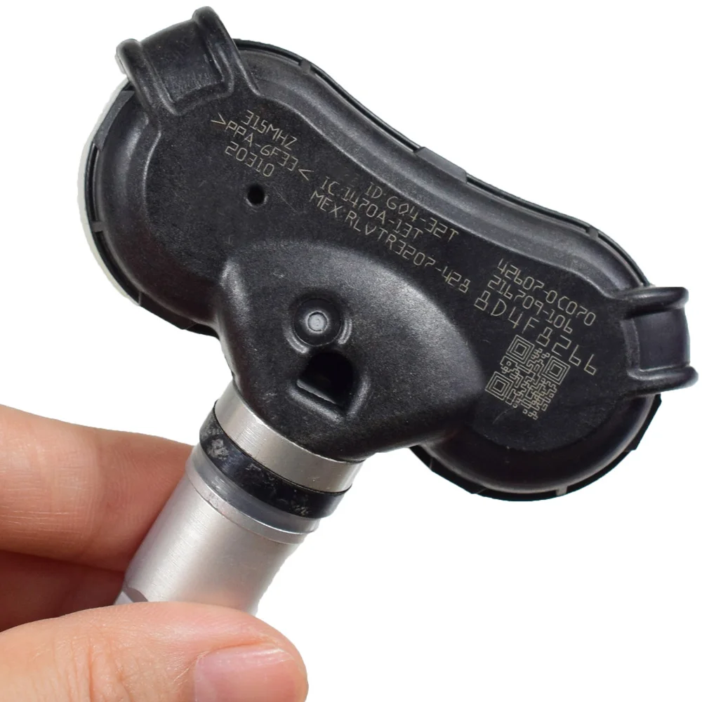 1 шт. система контроля давления в шинах(TPMS) датчик 42607-0C070 426070C030 315 МГц для Acura TL ZDX Toyota Tundra Sequoia