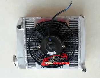 

Full 50mm Aluminum Radiator+FAN For Austin Rover Mini 1275 GT 1959-1997 Manual MT 93 94 95 96