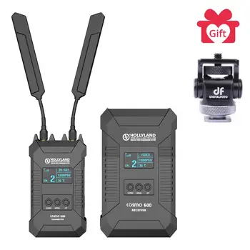 

HOLLYLAND COSMO 600FT Wireless HD Video Transmission System Professional video Transmitter & Receiver 3G-SDI HDMI 1080 Broadcast
