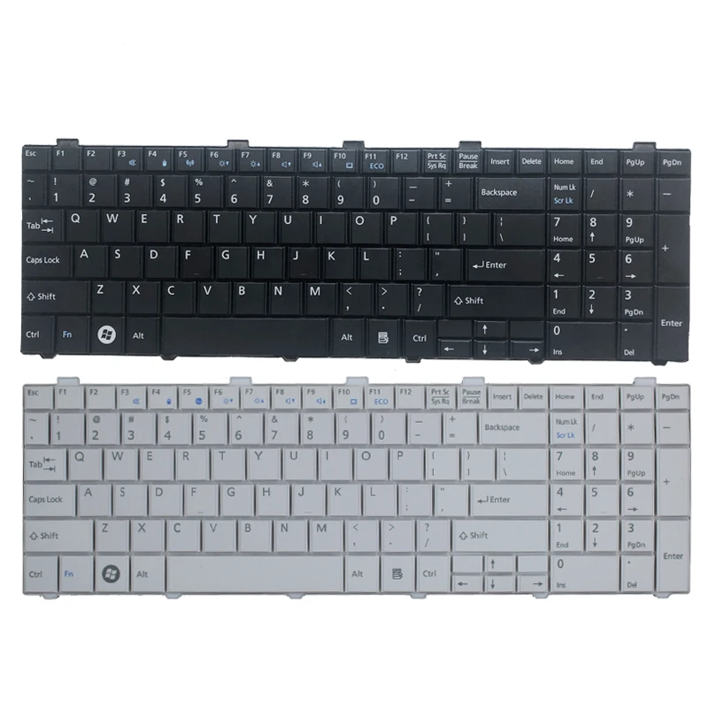 Новая английская клавиатура для ноутбука Fujitsu Lifebook AH530 AH531 NH751 A530 A531 | Компьютеры и