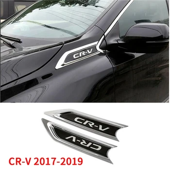 

2 Pcs Car Side Body Molding Trim Cover for Honda CRV CR-V 2017-2019