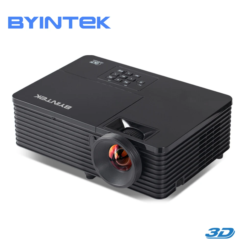 

BYINTEK BD508 300inch projector Home Theater Full HD 1080P Video Outdoor Data Show Rear Holographic DLP 3D Daylight Projector