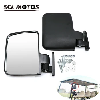 

SCL MOTOS 1Pair Rear View Mirror Panoramic Adjustable Wide Angle Side Rearview Mirrors For UTV Scooter