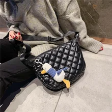 Горячая Распродажа, сумки через плечо для женщин, зимняя сумка для перчаток, женские пуховые сумки, хлопковая стеганая куртка, сумка через плечо, рождественские подарки