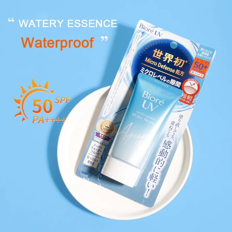 Японский крем Biore UV Aqua Rich жидкий экстракт 50 г солнцезащитный крем-гель японская