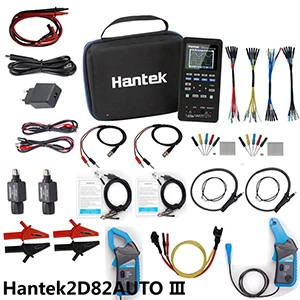 hantek 2D82 auto III Hantek 2D82auto автомобильный осциллограф 4 в 1 2 канала Портативный цифровой осциллограф+ мультиметр+ Автомобильная диагностика+ ручной - Цвет: hantek 2D82 auto III