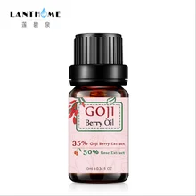 Lanthome wolfberry увлажняющее и восполняющее эфирное масло розы, чтобы сохранить кожу нежной и чистой зеленой